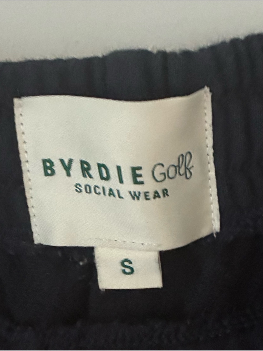 Byrdie Golf Social Sweatpants Navy Size S - Picture 4 of 5